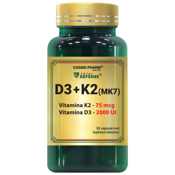 D3 + K2, Cosmo Pharm, 30 capsule
