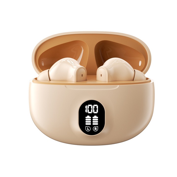 Voinap vezeték nélküli fejhallgató, Bluetooth 5.4, aktív zajszűrés -42dB, Hi-Fi hangzás, IPX5 vízálló, Type-C gyorstöltés