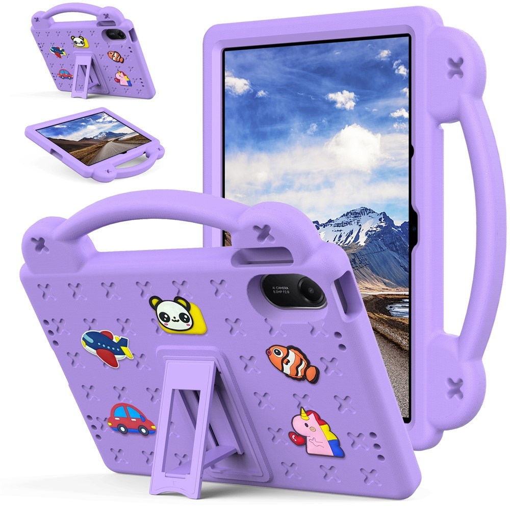 Husa tableta XGSM pentru Xiaomi Redmi Pad 2, cu suport, violet, material EVA