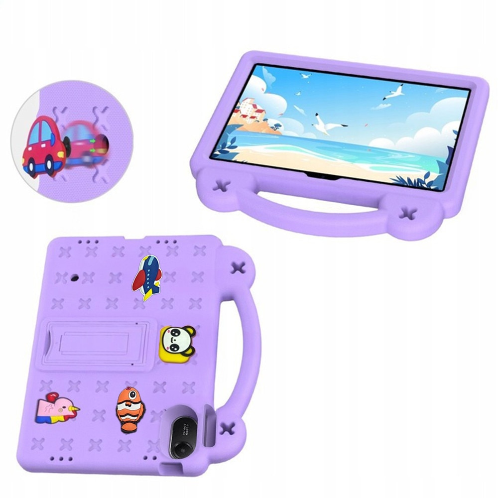 Husa tableta XGSM pentru Xiaomi Redmi Pad 2, cu suport, violet, material EVA