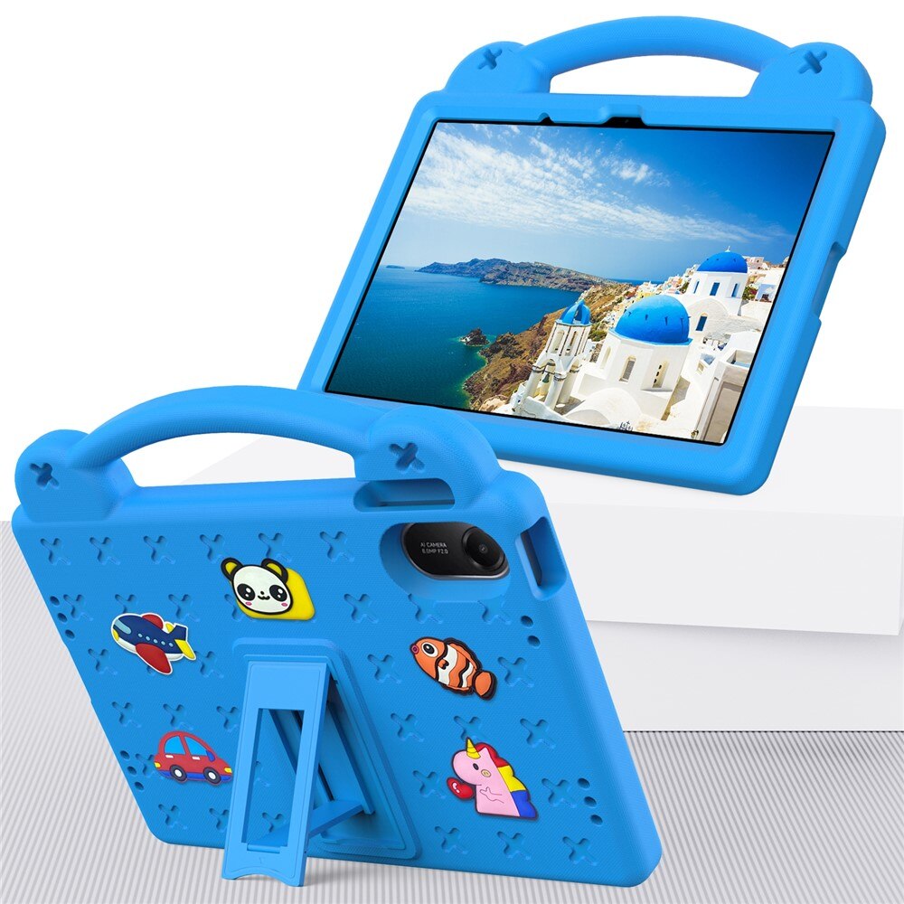 Husa tableta XGSM pentru Xiaomi Redmi Pad 2, cu suport, protectie sporita, albastra, dimensiuni precise