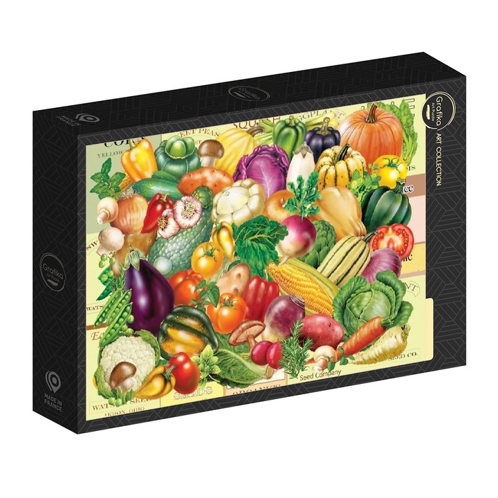 Grafika 1000 darabos puzzle - Rosiland Solomon: Kertész bősége (Grafika-F-33653)