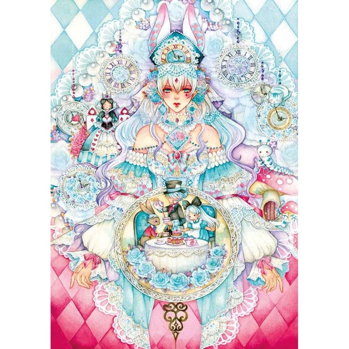 Puzzle 1000 darabos Magnolia - White Rabbit (Magnolia-6205)