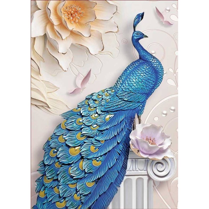 Magnolia - Blue Peacock (Magnolia-3515) Puzzle, 1000 darabos