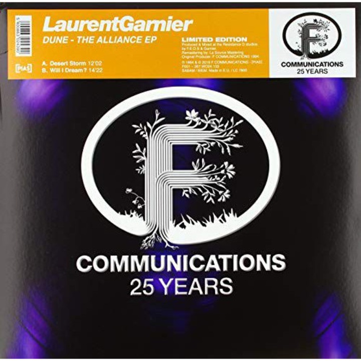 Laurent Garnier: Dune - The Alliance EP [Winyl]