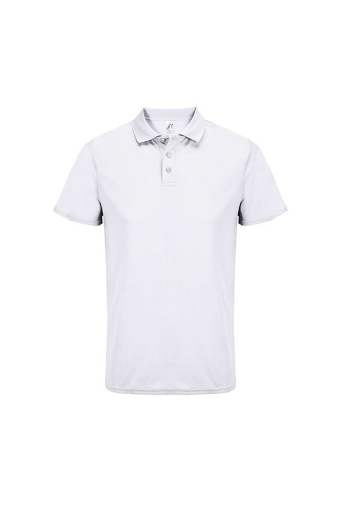 Sportos póló, poliészter, 130 g/m², piké, unisex, SOL'S - SO04442, Fehér