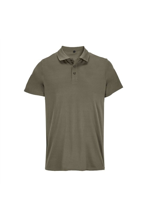 Sportos póló, poliészter, 130 g/m², piké, unisex, SOL'S - SO04442, Kamuflázs