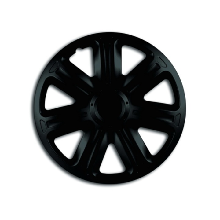 Set capace roti 16` negre comfort 4buc