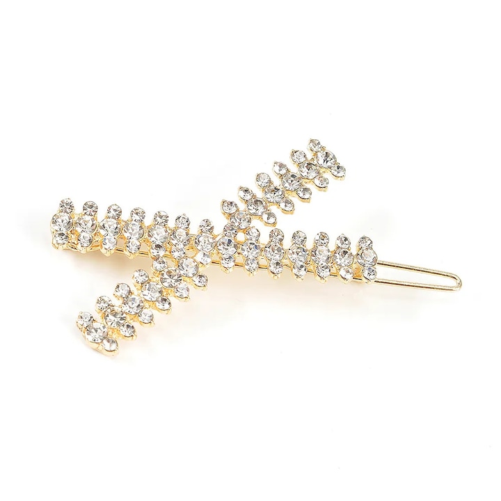 Agrafa aurie in forma de X