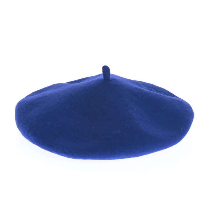 Bereta albastra din lana