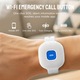 Buton panica, design waterproof, pentru varstnici si copii, alb