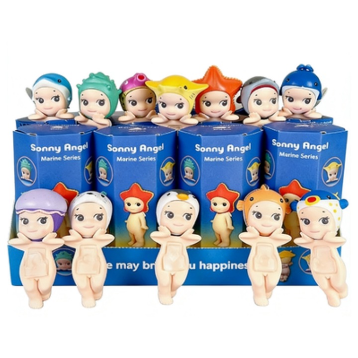 Фигурки за колички, Кутия за щори, Аниме модели, Декорации - Морски животни, държащи лица
