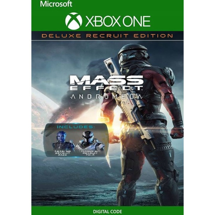 Licenta Joc Mass Effect Andromeda Deluxe Xbox One/X/S Key (Cod Activare Instant)