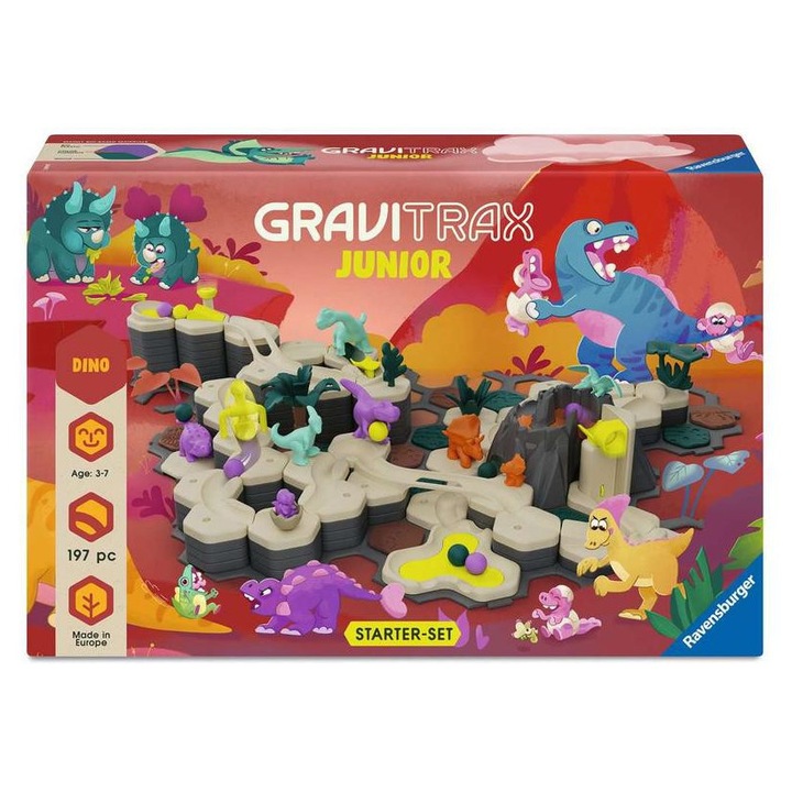 Ravensburger - GraviTrax JUNIOR Dino XXL стартов комплект (24845)
