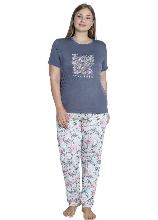 Pijama dama, Cotpark, viscoza, multicolor