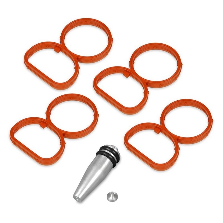 Kit de reparatie galerie de admisie pentru BMW E60 E90 E87 E84, 2.0 diesel, motor N47/N47S, inclus 1 dop și 4 garnituri