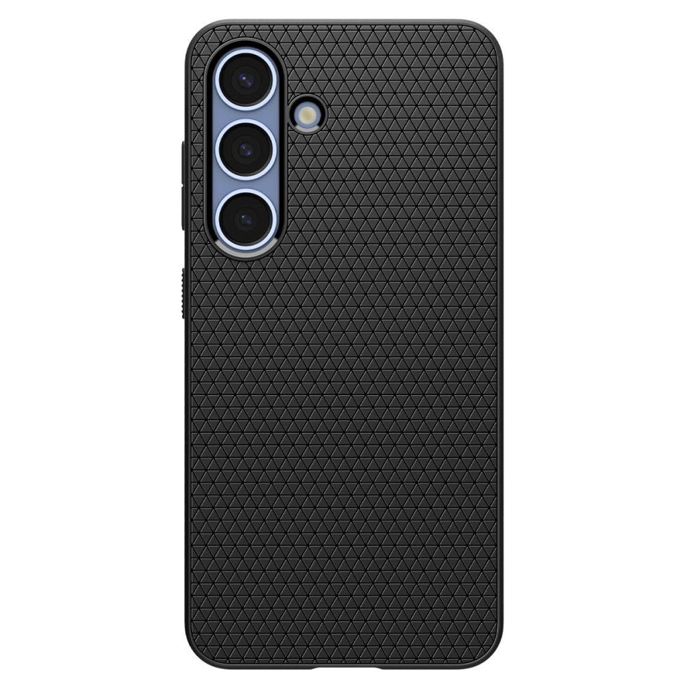 Husa pentru Samsung Galaxy S25 Spigen Liquid Air, Protectie camera, Calitate premium, Negru