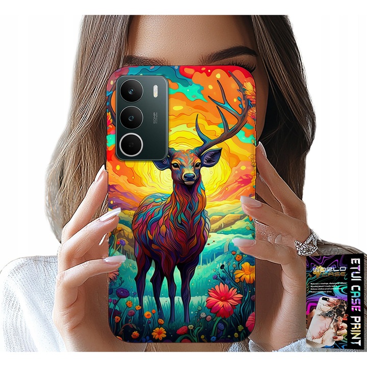 World Case szilikon telefontok Realme C71-hez, többszínű nyomtatás, hatékony védelem