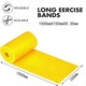 3 db rehabilitációs gumiszalag készlet, alkalmas stretchinghez, fitneszhez, jógához, Pilateshez, fizikai rehabilitációhoz, többszínű