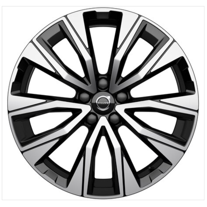 Set roti complete Volvo XC60, jante de iarna Nokian 19'', 235/55R19, negru