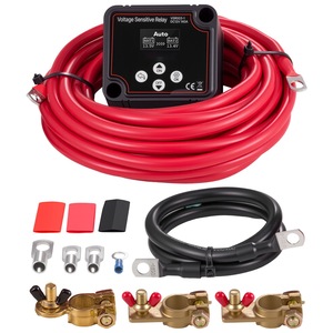 GEARZAAR 12 V/140 A BSR - Relè di separazione della batteria completamente automatica, kit di isolamento