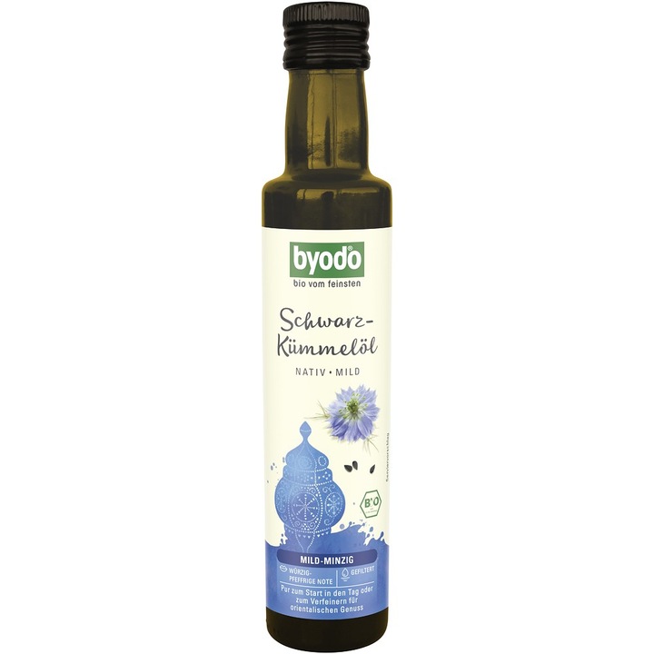 Ulei de chimen negru, virgin bio, 250ml