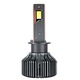 EG-TOP 2 db autós LED izzó készlet, H1, 230W, 6500K, 30000LM, Ventilátoros hőelvezetés, Nagyteljesítményű CSP chipek, 12V-24V LED H1 Canbus Plug&Play, Alumínium hűtőborda
