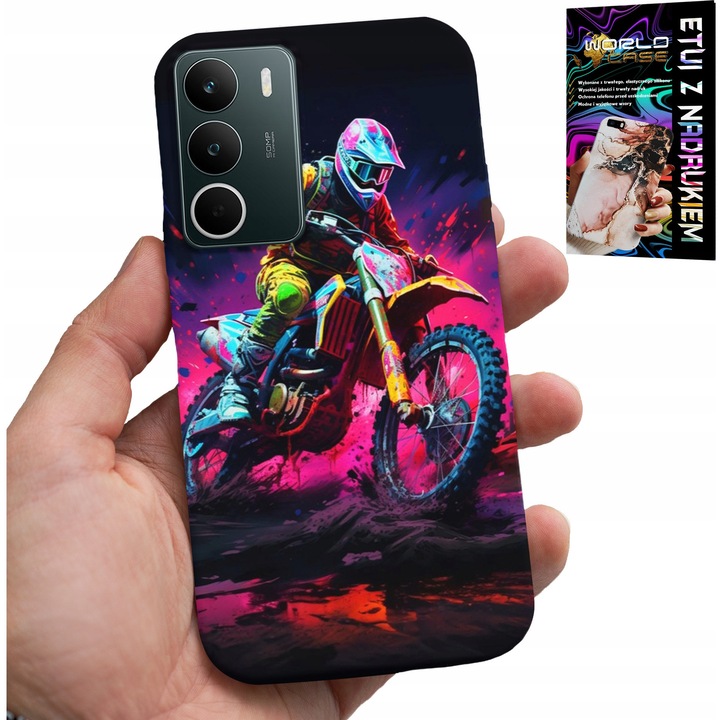 Telefontok, World Case, Realme C71, szilikon, színes nyomtatás