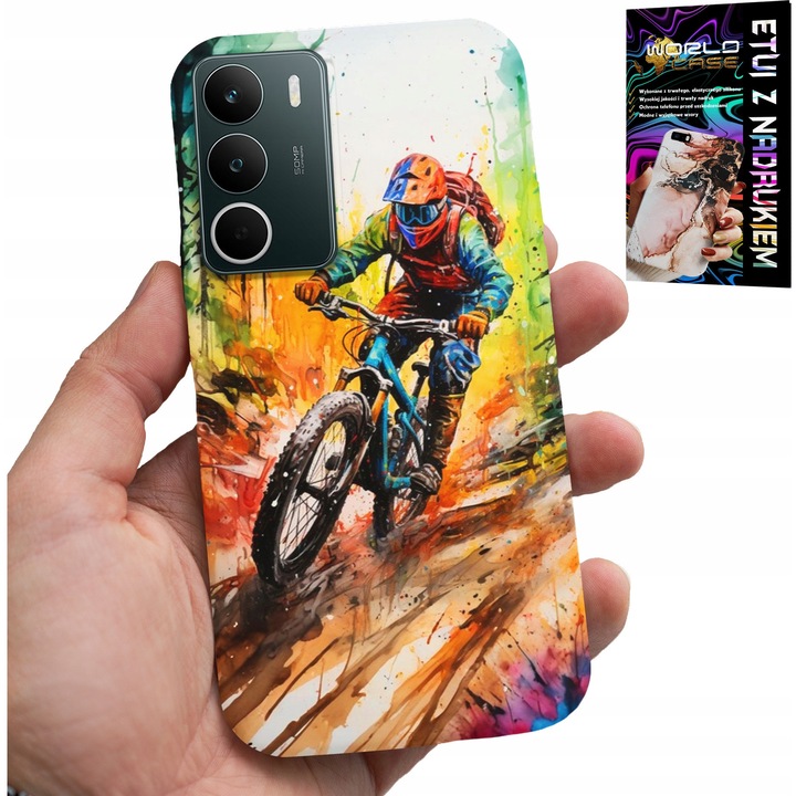 World Case telefontok Realme C71-hez, szilikon, színes nyomtatás, 0,2 cm, többszínű