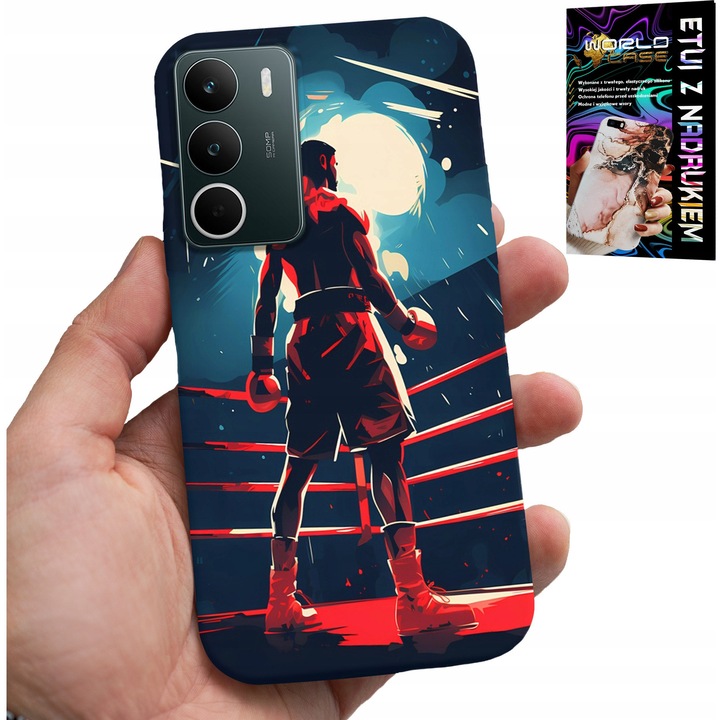 Telefontok, World Case, Realme C71 4G, szilikon, színes nyomtatás