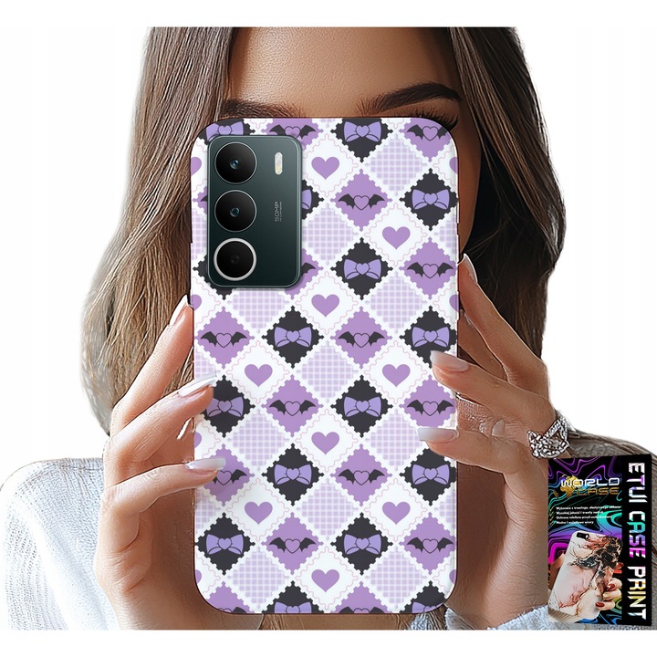 Realme telefontok, World Case, színes nyomat, szilikon, 0,2cm