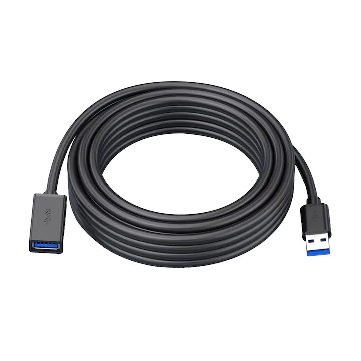 Cablu prelungitor USB 3.0, Sincerely for you, 5 Gb/s, negru, universal