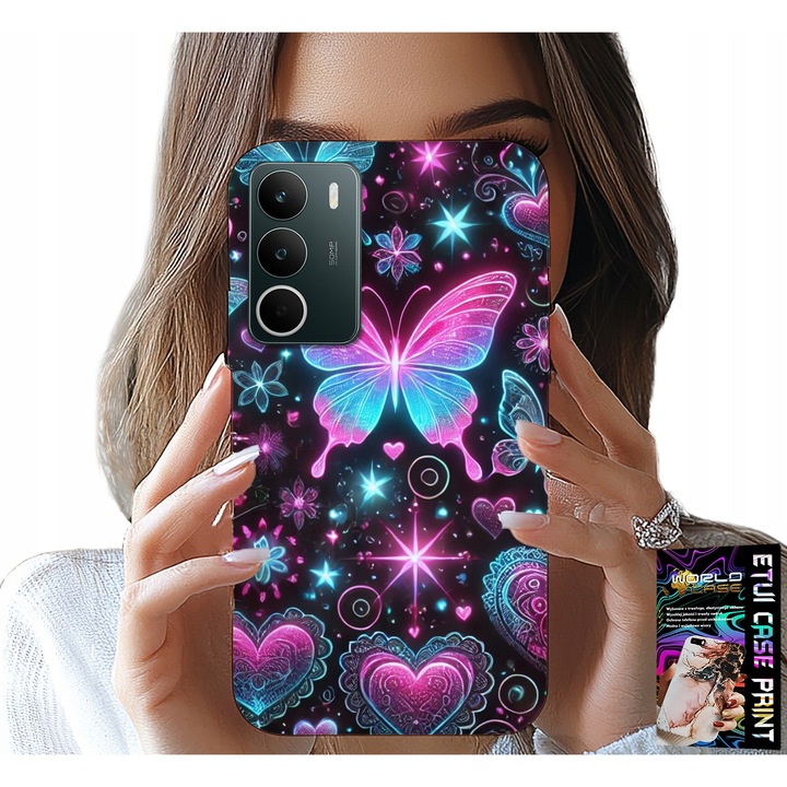 Telefontok, World Case, Realme C71, szilikon, többszínű