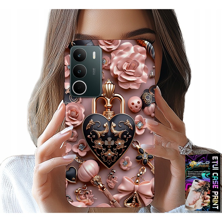 Telefontok Realme, World Case, NŐI MINTÁK modellek, szilikon védelem, többszínű