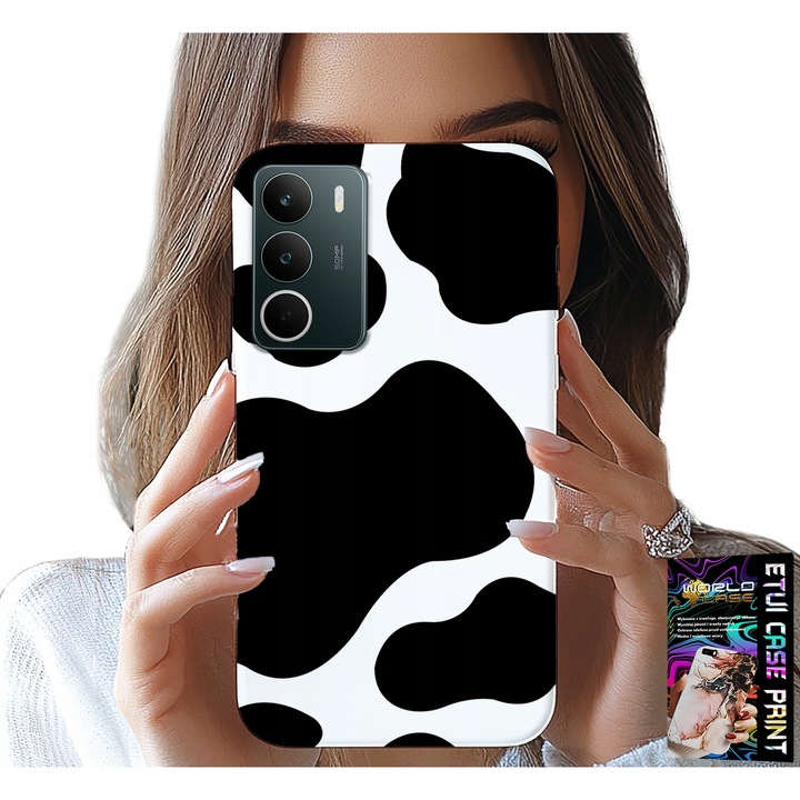 World Case telefontok Realme C71-hez, elegáns virágmintás, szilikon, 0,2 cm