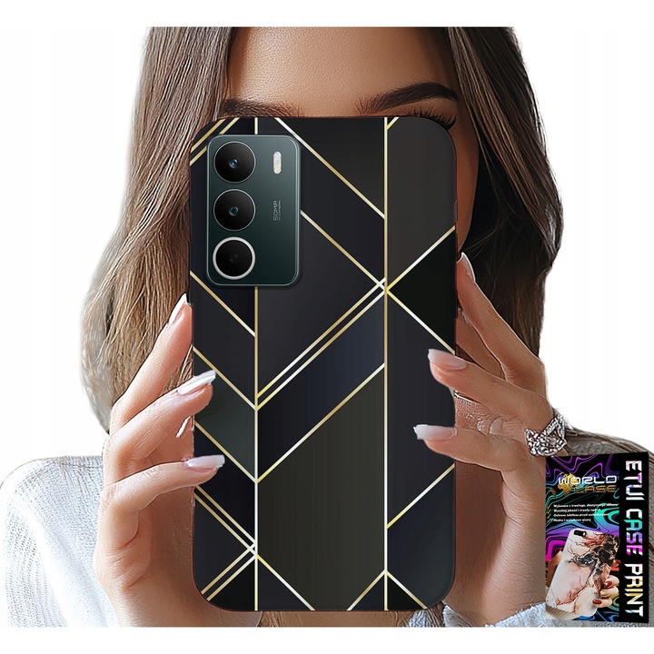 Tok Realme C71 telefonhoz, World Case, szilikon, elegáns design, színes nyomtatás