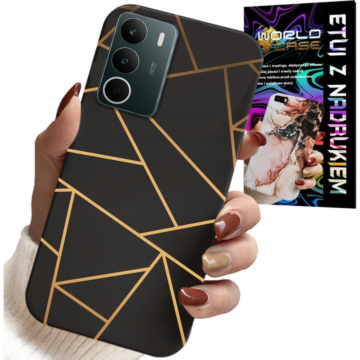 World Case telefontok Realme C71-hez, színes nyomtatás, szilikon, 0,2 cm