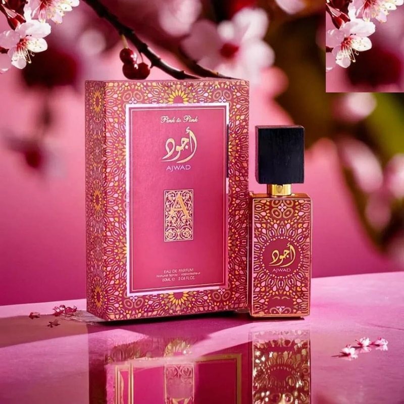 Set parfum Lattafa Ajwad Pink To Pink 60ml, parfum Arabesc, Femei