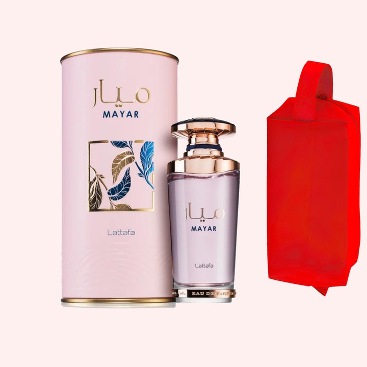 Set parfum Lattafa Mayar 100ml, parfum Arabesc, Femei, Gentuta cosmetice