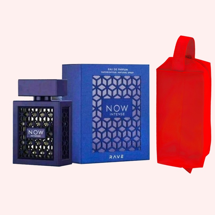 Set parfum Lattafa Now Intense 100ml, parfum Arabesc, Barbati, Gentuta cosmetice