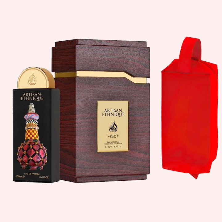 Set parfum Lattafa Artisan Ethnique 100ml, parfum Arabesc, Unisex, Gentuta cosmetice