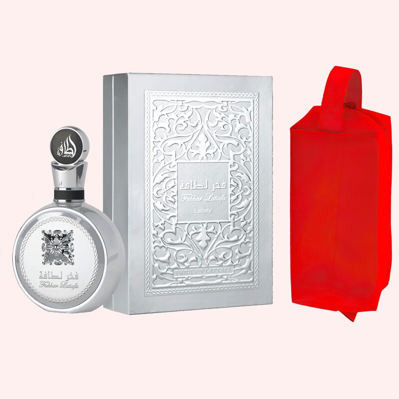 Set parfum Lattafa Fakhar Platin 100ml, parfum Arabesc, Barbati