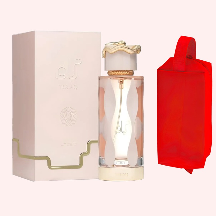 Set parfum Lattafa Teriaq 100ml, parfum Arabesc, Femei, Gentuta cosmetice