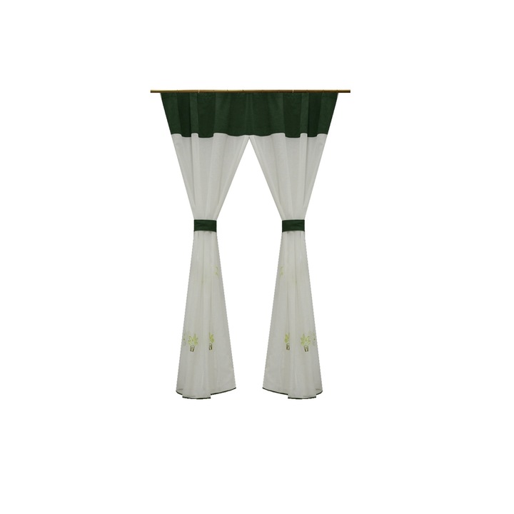 Perdea Velaria de bucatarie Ayana, 170x165 cm