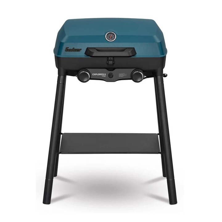 Преносимо газово барбекю Enders Explorer II Pro, Гриловане, готвене и печене, 2 безстепенно регулируеми горелки, мощност 4, 4 kW