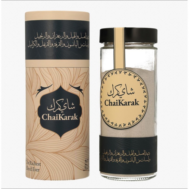 Ceai Karak, ChaiKarak, 250g, bautura instant, plina de condimente cu crema indulcita si ceai negru