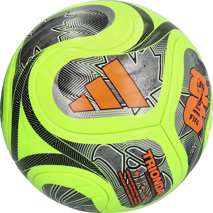 Minge fotbal Adidas FIFA World Cup 2026 Trionda Competition Winter, verde neon, marimea 5
