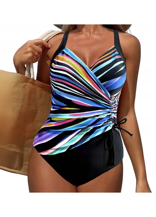 Costume de baie dama 35, Albastru multicolor