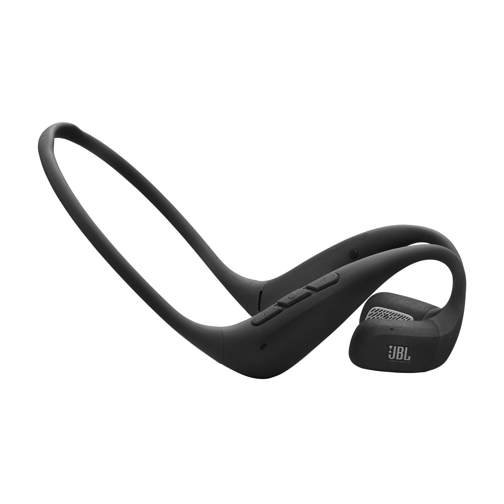 Casti Open-Ear JBL Endurance Pace, True Wireless, Bluetooth, Multipoint, IP68, Negru/Gri