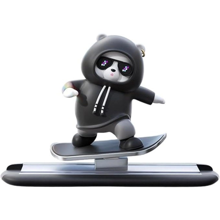 Ornament bord ursulet pe skateboard